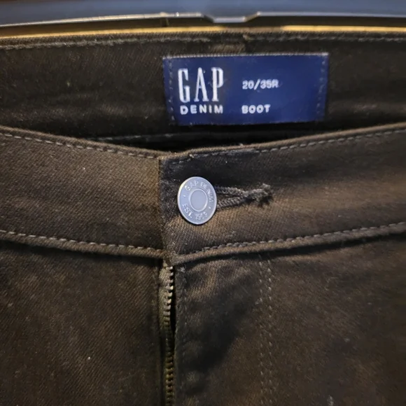 GAP Women's Boot Cut Jeans - Black - Picture 2 of 4
